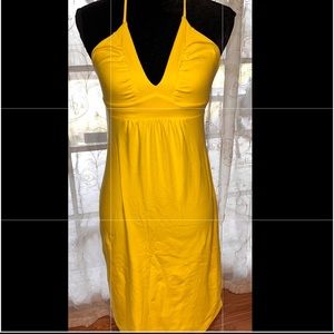 Vicky Secret yellow sundress size small.
